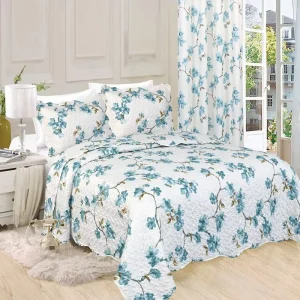 High Quality 3pcs Bedding Set Microfiber Comforter Set Bed Spreads Quilt Set in King Size