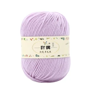 High Quality 4 Strands of Mercerized Wool Yarn 100% Wool Yarn
