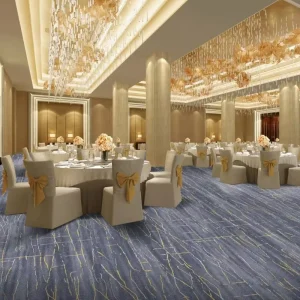 High Quality Akminster Carpet Customized Fireproof for Red Wedding Ballroom Banquet Hall 4m Wide Hotel Cinema Wall to Wall