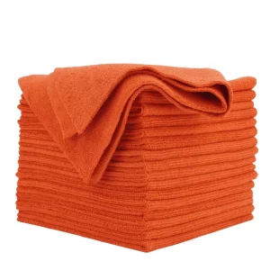 High Quality Car Drying Towel Wash 40×40 250gsm Microfiber Towel Car Cleaning Cloth Super Soft Edgeless Microfiber Towel for Car