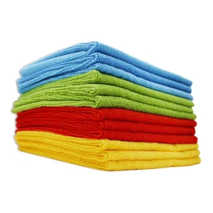 High Quality Car Drying Towel Wash 40×40 Microfiber Towel Car Cleaning Cloth Super Soft Edgeless Microfiber Towel for Car