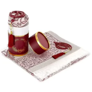 High Quality Chenille Portable Muslim Prayer Rug Carpet Washable Floral Pattern Rugs with Chain