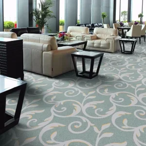 High Quality China Tufted Plush Wool Silk Casino Carpet for Cinema Hotel Banquet Hall Bedroom Living Room Wall Carpet