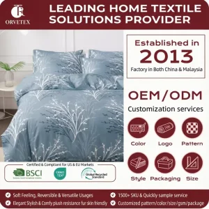 High Quality Comfortable Leopard Print Home Hotel Fitted Sheet Set Comforter Set