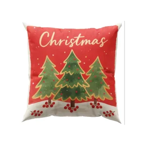 High Quality Creative Christmas Series Sofa Throw Pillows Linen Plush Eco-Friendly Anti-Bacteria Home Decor Cushion