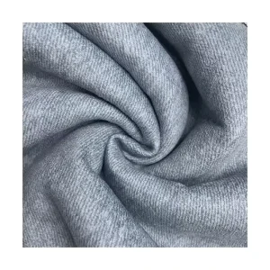 High Quality Custom 100% Polyester Suede Bonded Brushed Faux Fur Fabric for Winter Coat Use