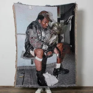 High Quality Custom Jacquard Woven Knit Throw Blanket Animal Cartoon Floral Eco Friendly Four Seasons Portable Outdoor Use