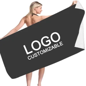 High Quality Custom Print Big Towel Beach Sustainable Beach Towels Sport Beach Towels