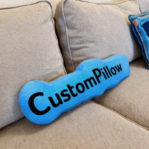 High Quality Custom Shaped Anime Decorative Pillow Irregular Plushies Logo OEM Quality Graphic Customization Woven