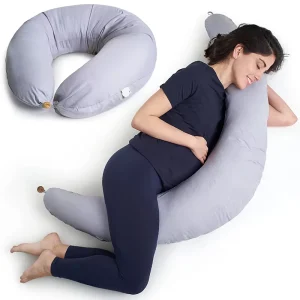 High Quality Customizable U Shape Maternity Throw Pillow Body Support Portable Design for Pregnant Women Reduce Fatigue Enjoy