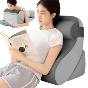 High Quality Customized Body Support Memory Foam Bed Wedge Pillow Set for Post Surgery and Acid Reflux