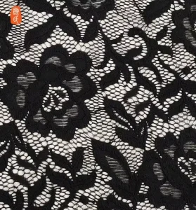 High Quality Customized Colors Bespoke Jacquard Anti Pill Shrink Resistant Nylon Spandex Lightweight Lace Fabric