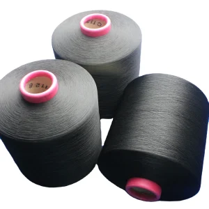 High Quality DTY 150D 144F Raw Anti Bacteria Dope Dyed Black Polyester Yarn for Knitting for Colombia and Peru Market