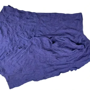 High Quality Dark Mixed Color Industrial Cleaning Fabric Cloth Cotton Stitched Rag Soft Material Water/Oil Absorbency for Marine
