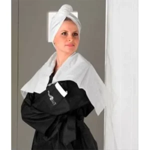 High Quality Disposable Spa Hair Drying Towel Super Absorbent One-Time Use Pearl Cotton Beauty Multi-Purpose Hair Styling Tool
