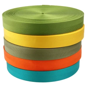 High Quality Durable High Tenacity Nylon Jacquard Webbing Safety Belt Strap for Home Textile Use