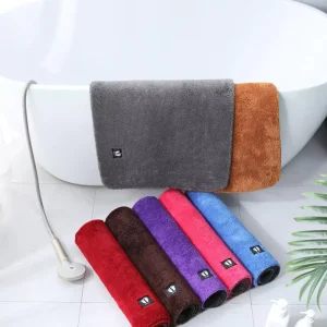 High Quality Easy Clean Non slip Bath Mat Carpet Waterproof Microfiber Chenille Rug Floor Mat