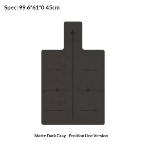 High Quality Eco Friendly Custom Logo Anti Slip Foldable Waterproof 5mm Natural Rubber Pilates Reformer Matte Mat Oval Shape