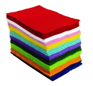 High Quality Eco Friendly Polyester Needle Punched Cotton Twill Nonwoven Filter Felt Fabric in Plain Style