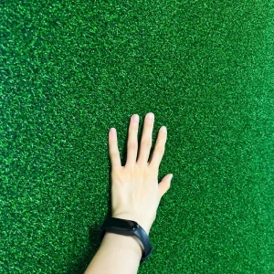 High Quality Eco Friendly Waterproof Artificial Grass Turf Shock Absorbent Indoor Football Runway Durable PE Playground