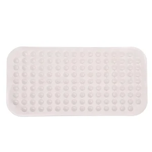 High Quality Eco PVC Solid Anti Slip Massage Bath Mat with Cell Design Home Hotel Bathroom Hard Mat TUV Certified