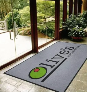 High Quality Entrance Indoor Outdoor Foot Floor Mats Nylon Custom Carpet Printed Logo Doormats Welcome Entry Door Mats
