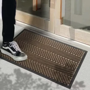 High Quality Exclusive Commercial Door Mat Custom Print Modern Entrance Carpet with Logo Washable Feature for Home Hotel Use