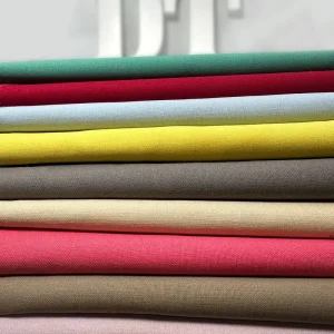 High Quality Fashion Pattern Weave Soft and Breathable Yarn Dyed Woven Fabrics 100% Linen Fabric for Clothing