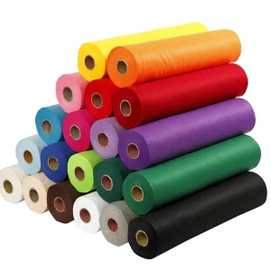 High Quality Felt Fabric Roll Pieces Industrial Felt Polyester Non Woven Colorful Felt