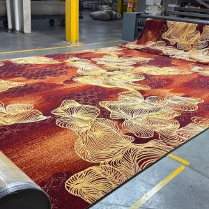 High Quality Fire Resistance Axminster Casino Carpet Floral