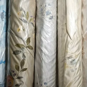 High Quality Flame Retardant 100% Polyester Nonwoven Microfiber Fabric for Curtains