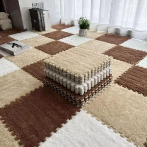 High Quality Fluffy Modular Carpet Tiles Competitive Pricing Bulk Orders Fast Delivery OEM/ODM Options
