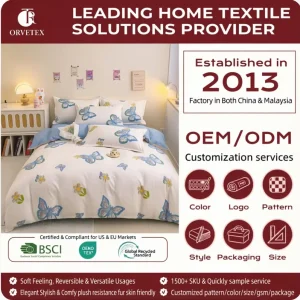 High Quality Fresh Modern 100% Polyester Fiber Plant Jacquard 4 Piece Comforter Set