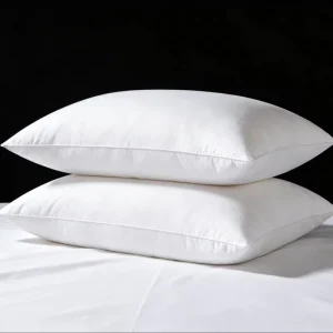 High Quality GOOSE Down Pillow 1100g Filling Breathable Cotton Cover Comfortable Soft Home Hotel Use
