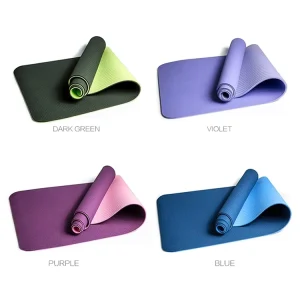 High Quality Gym Sport Custom Mat De Yoga Fitness Exercise Sport Tpe Customised Eco Yoga Mat