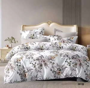 High Quality Home Hotel Cotton Bed Sheets Set 100% Polyester Fibre Fitted Sheets Single Double King Queen Bedding Set