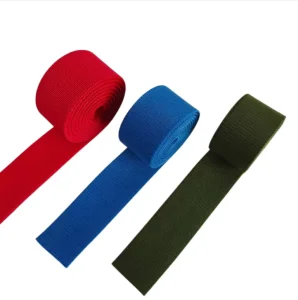 High Quality Hot Cutting Elastic Belt Elastic Band Woven Stretch Nylon Elastic Belt for Waist Belt Braces
