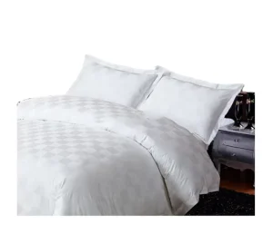 High Quality Hotel Duvet Cover Set Customized Polyester Cotton Woven Plain Style 400TC Wedding Four-piece Kit