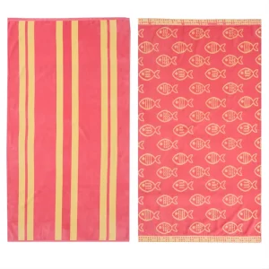 High Quality Jacquard Beach Towels With Logo Water Absorption Sand Free Custom 100% Cotton Pool Beach Towel