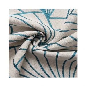 High Quality Jacquard Textured Design Eco-Friendly Yarn Dyed 100% Polyester Living Room Bedroom Curtain Fabric