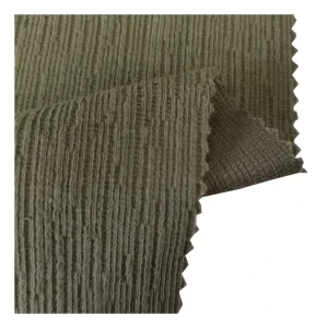 High Quality Knitted Cotton Polyester Spandex Rib Fabric for Sweater