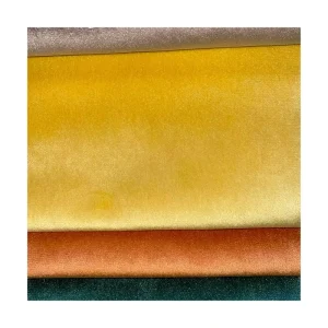 High Quality Knitted Soft Pile Fabric With Plain Pattern for Garment and Home Textile Direct From Manufacturer