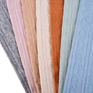 High Quality Knitting Jacquard Blended R T Nylon Spandex Cashmere Fabrics for Dress