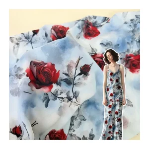 High Quality Lightweight 100% Polyester Woven Fabric Wrinkle Resistant Quick Dry Colorful Printed Breathable for Accessories