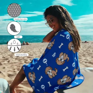 High Quality Lightweight Beach Towels Custom Made New Design Beach Towels for Adult