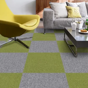 High Quality Luxury 100% PP Carpet Tiles Commercial Carpet Tiles 50x50cm Squares Modular Office Carpet Tiles