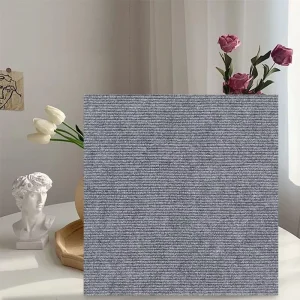 High Quality Luxury 100% Pp Carpet Tiles Office Oem Office Commercial Carpet Tiles 50x50cm Squares Carpet Factory