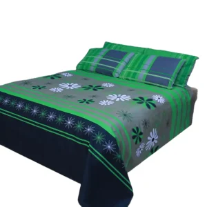 High Quality Luxury 500TC Polyester Queen Size Bedding Set with Pigment Printing American Style for Hotel Home Use