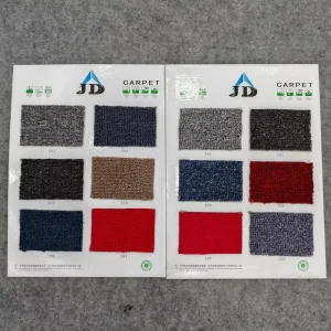 High Quality Luxury Commercial Wall Wall Carpet Woven Machine Made Polypropylene Solid Colors Stain Resistant Non Slip Plush