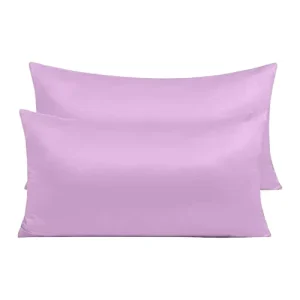 High Quality Luxury Satin Pillow Cover Silky White Satin Pillow Case for Hair and Skin